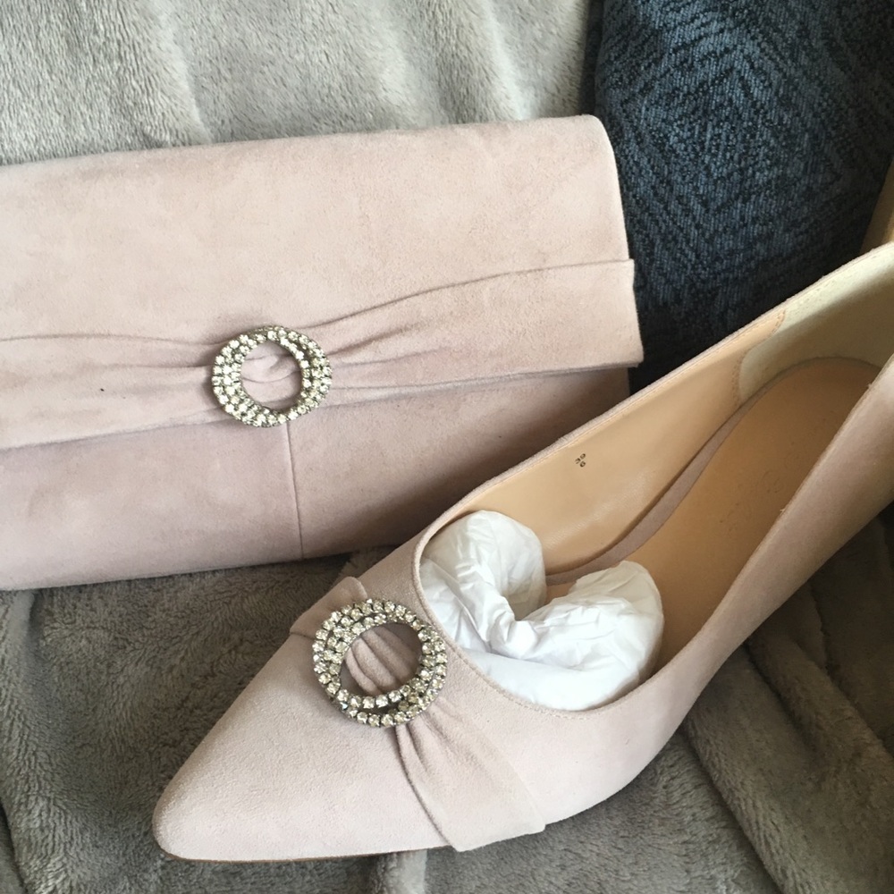 Phase Eight shoes & clutch